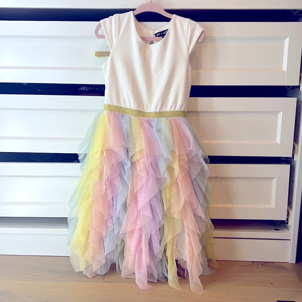 Ava & Yelly rainbow dress